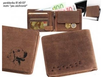 Peněženka 40 "pes záchranář"