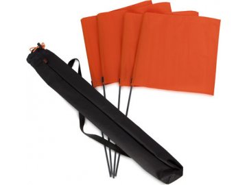 firedog set square vlajka 4 ks prenosny obal 36494