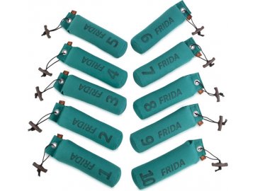 firedog set 10x standard dummy 500 g zeleny cislovane 1 10 meno 37621