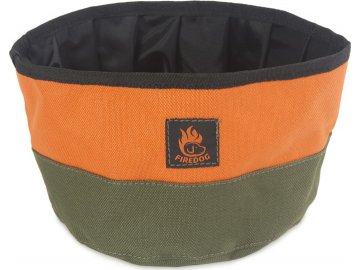 Firedog Cestovní miska 2,0 L khaki / oranžová