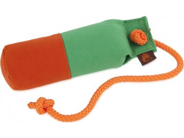 Firedog Long-throw dummy marking 250 g světlezelený / oranžový