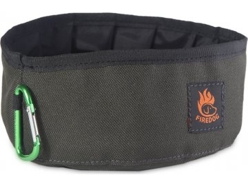 Firedog Click & Go cestovní miska 1,0 L lovecká zelená