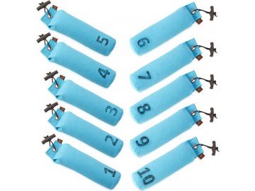 firedog set 10x standard dummy 500 g baby modry cislovane 1 10 38948