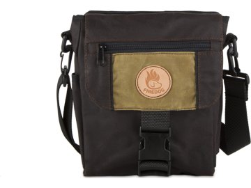 firedog mini dummytaska deluxe z voskovanej bavlny hnedasvetla khaki 41921