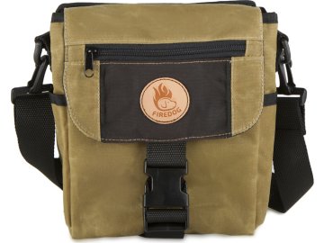 firedog mini dummytaska deluxe z voskovanej bavlny svetla khakihneda 41828