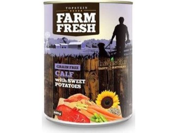 Farm Fresh Calf & Sweet Potato  400g