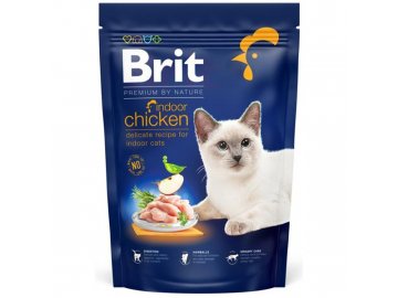 Brit Premium Cat by Nature Indoor Chicken 800g