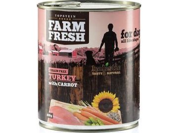 Farm Fresh Turkey with Carrots 800g