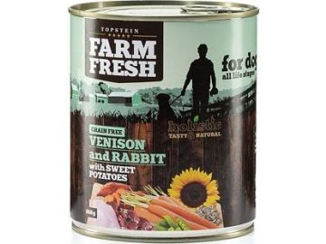 Farm Fresh Rabbit with Venison, Sweet Potato 800g