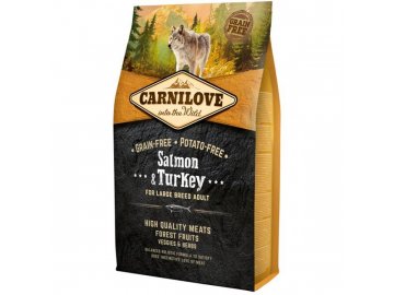 Carnilove Dog Salmon & Turkey for LB Adult 4kg