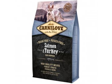 Carnilove Dog Salmon & Turkey for Puppies 4kg