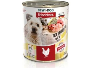 BEWI DOG meat selection rich in chicken 800 g