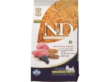 N&D Low Grain DOG Adult Mini Lamb & Blueberry 2,5kg