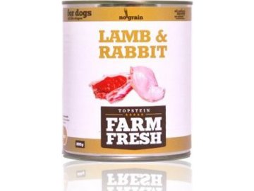 Farm Fresh Dog Lamb&Rabbit konzerva 800g