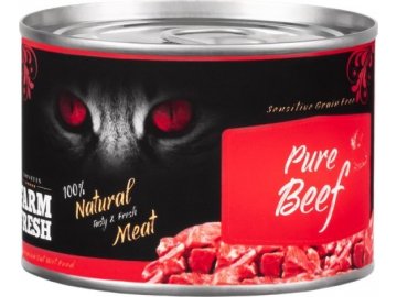 Farm Fresh Cat Pure Beef canned 200g