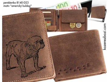 Peněženka 40 "americký buldog"