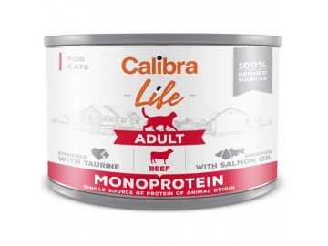 Calibra Cat Life  konz.Adult Beef 200g