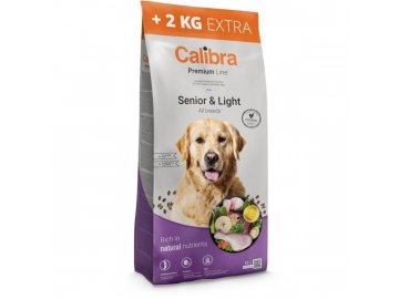 Calibra Dog Premium Line Senior&Light 12+2kg