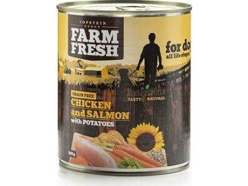 Farm Fresh - CHICKEN and SALMON with POTATOES 800 g