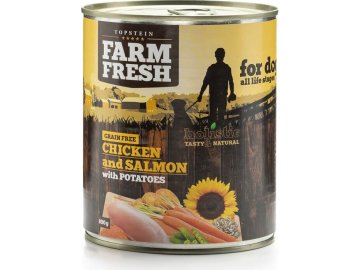 Farm Fresh - CHICKEN and SALMON with POTATOES 800 g