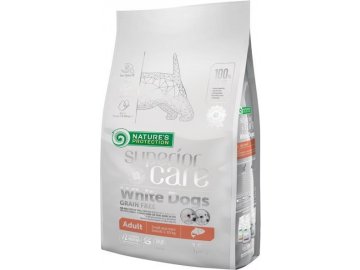 Nature's Protection Superior Care Dog Dry White Dogs Adult Small Breeds Grain Free Salmon 1,5 kg