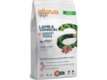 ALLEVA HOLISTIC Dog Dry Adult Lamb&Venison Mini 2kg