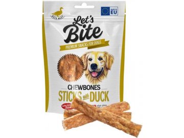 Brit Let's Bite Chewbones Sticks with Duck 120g