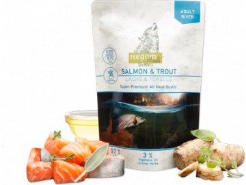 Isegrim Salmon with Trout POUCH 410g