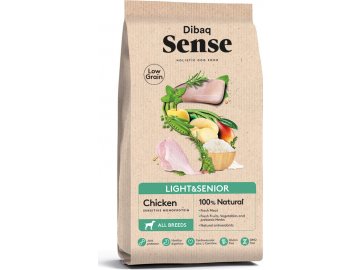 DIBAQ SENSE Low Grain Light&Senior 12kg