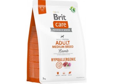 Brit Care Dog Hypoallergenic Adult Medium Breed 3kg