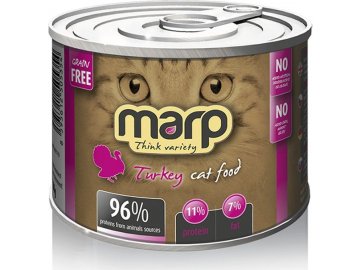 Marp Variety Turkey CAT konzerva pro kočky s krůtou 200g