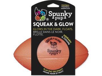 Svítící fotbalový míč Spunky Pup 13cm