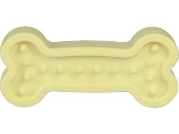 Amarago eco friendly hračka pro psy kost malá žlutá, 13cm/70g