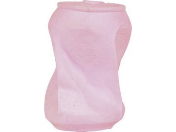 Amarago eco friendly hračka pro psy plechovka růžová, 16cm/110g