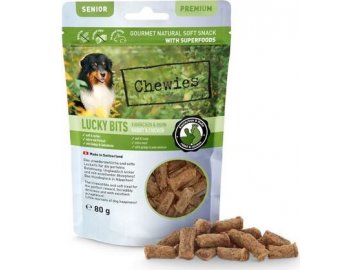 Chewies Lucky Bits Senior Králík a kuře 80 g