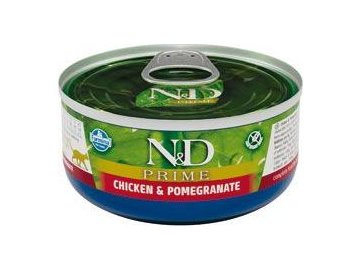 N&D CAT PRIME Adult Chicken & Pomegranate 70g  + Kup 1, dám ti 1 ZDARMA!