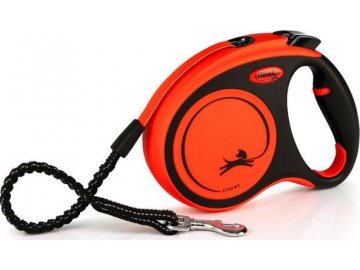 Vodítko FLEXI Xtreme M pásek 5m/35kg oranžová