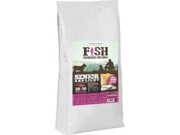 Fish Crunchies for dogs Senior and Light 1 kg