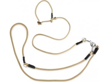 Firedog Lovecké vodítko s dvojitým dorazem 8 mm moxon béžové