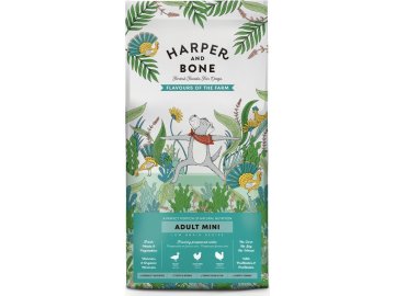 Vzorek Harper and Bone Dog Adult Mini příchutě farmy 100 g