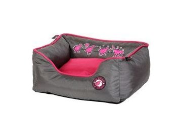 Kiwi Pelech Running Sofa Bed S růžovošedá