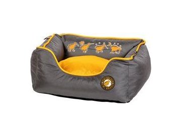 Kiwi Pelech Running Sofa Bed S oranžovošedá
