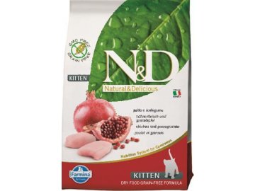 N&D Grain Free CAT KITTEN Chicken & Pomegranate 300g