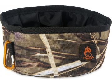 Firedog Click & Go cestovní miska 1,0 L Water Reeds camo