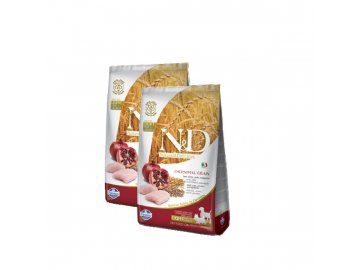 N&D Low Grain DOG Light M/L Chicken&Pomegranate 2x12kg