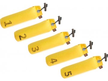 firedog set 5x standard dummy 500 g zlty cislovane 1 5 38949