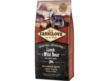 Carnilove Dog Lamb & Wild Boar for Adult  12kg