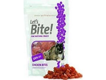 Brit pochoutka Care Cat Let's Bite chicken bites 80g