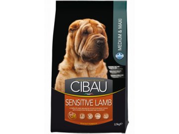 CIBAU Dog Adult Sensitive Lamb&Rice 2x12kg