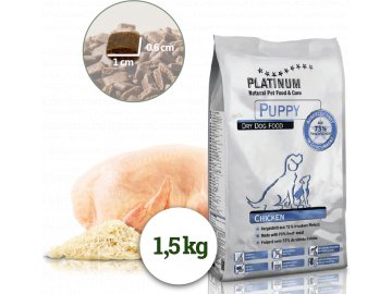 PLATINUM Natural PUPPY Chicken 1,5kg